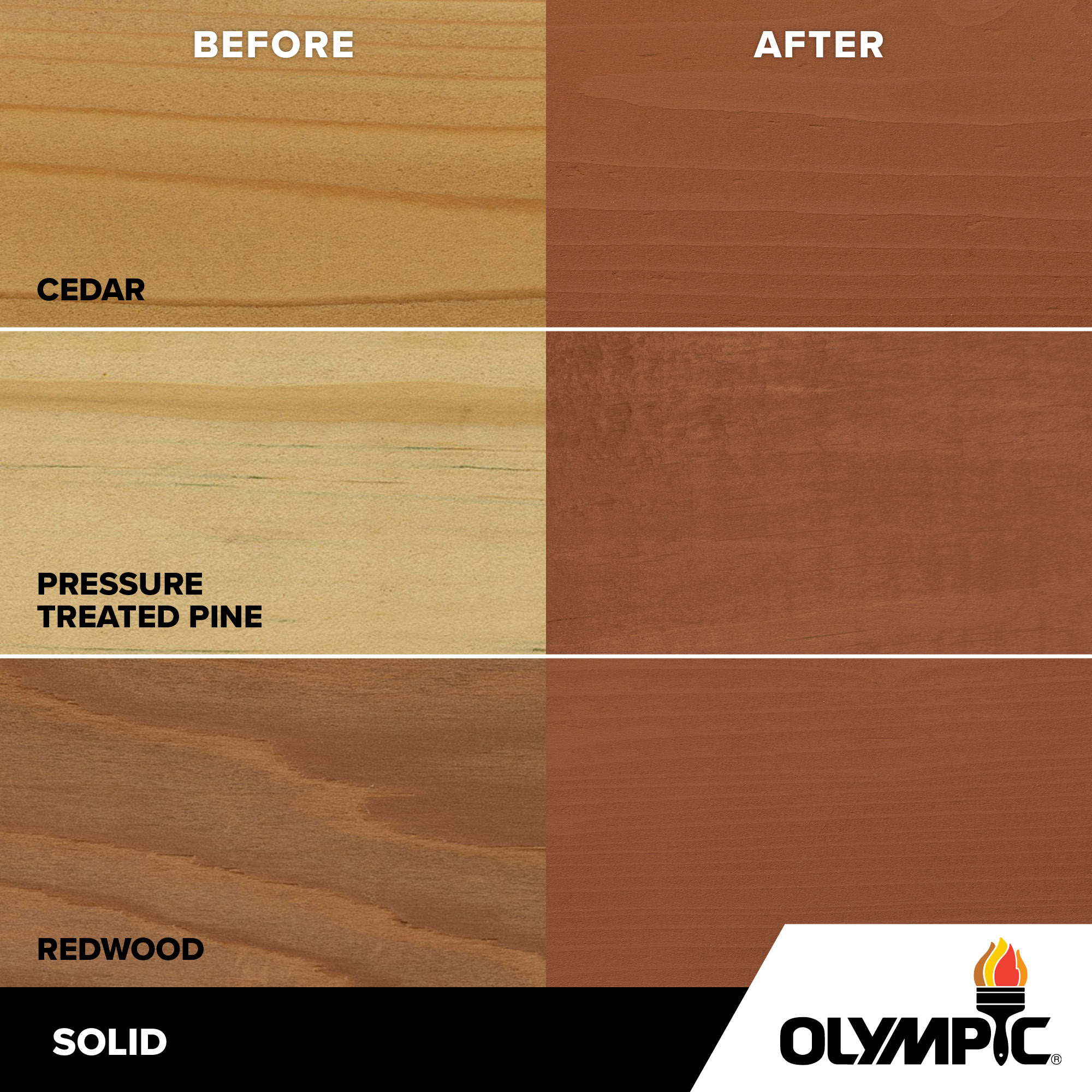 Exterior Wood Stain Colors - Pine Pods - Wood Stain Colors From Olympic.com