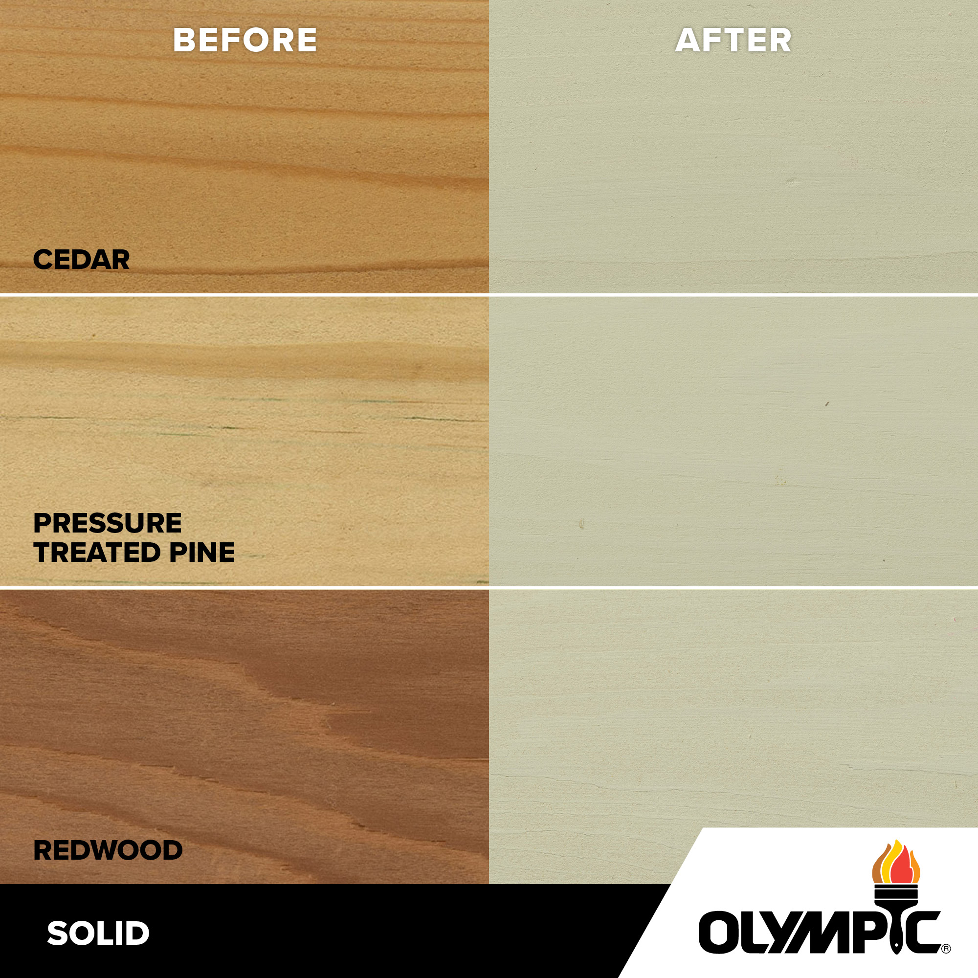Exterior Wood Stain Colors - Cumulus - Wood Stain Colors From Olympic.com