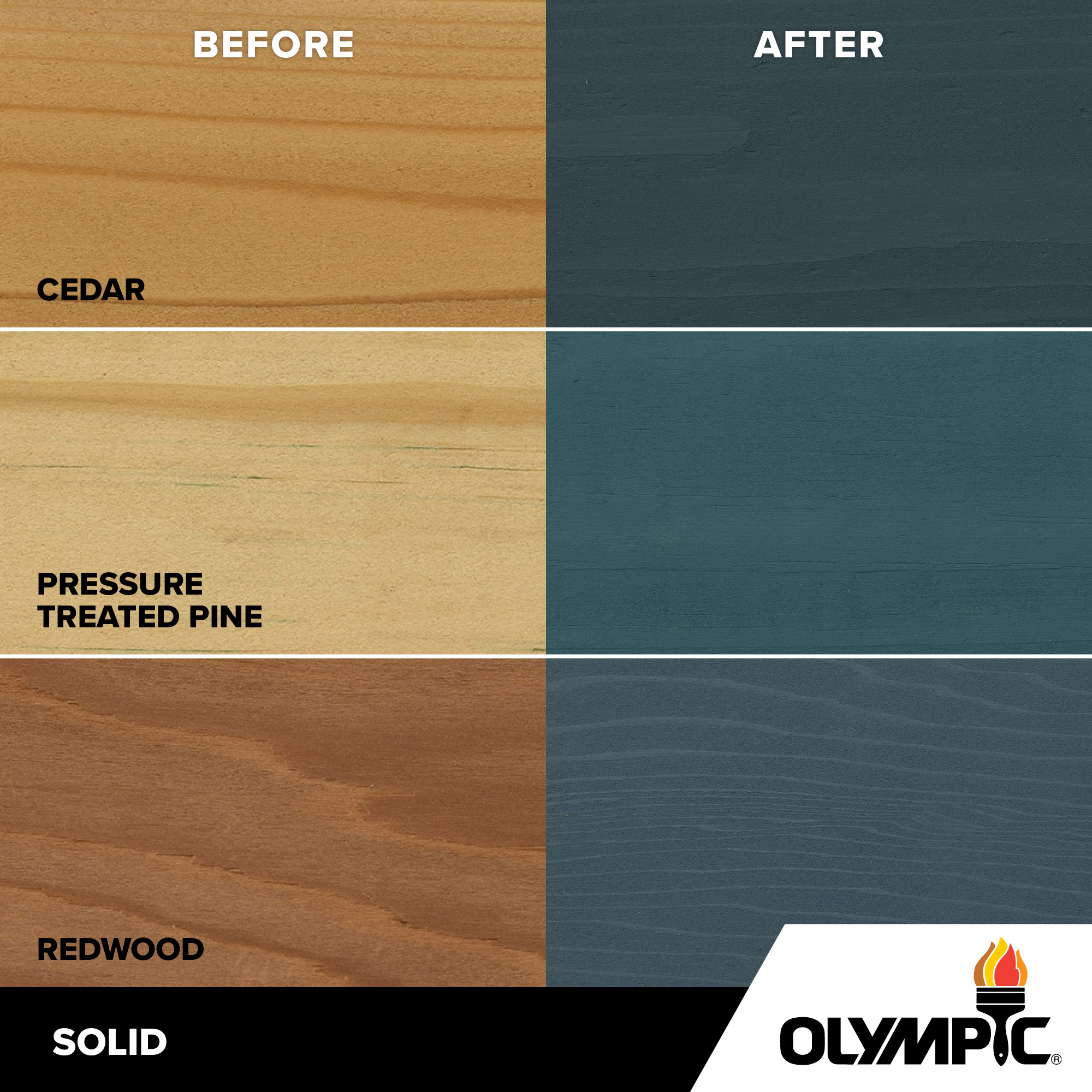 Exterior Wood Stain Colors - Amsterdam - Wood Stain Colors From Olympic.com