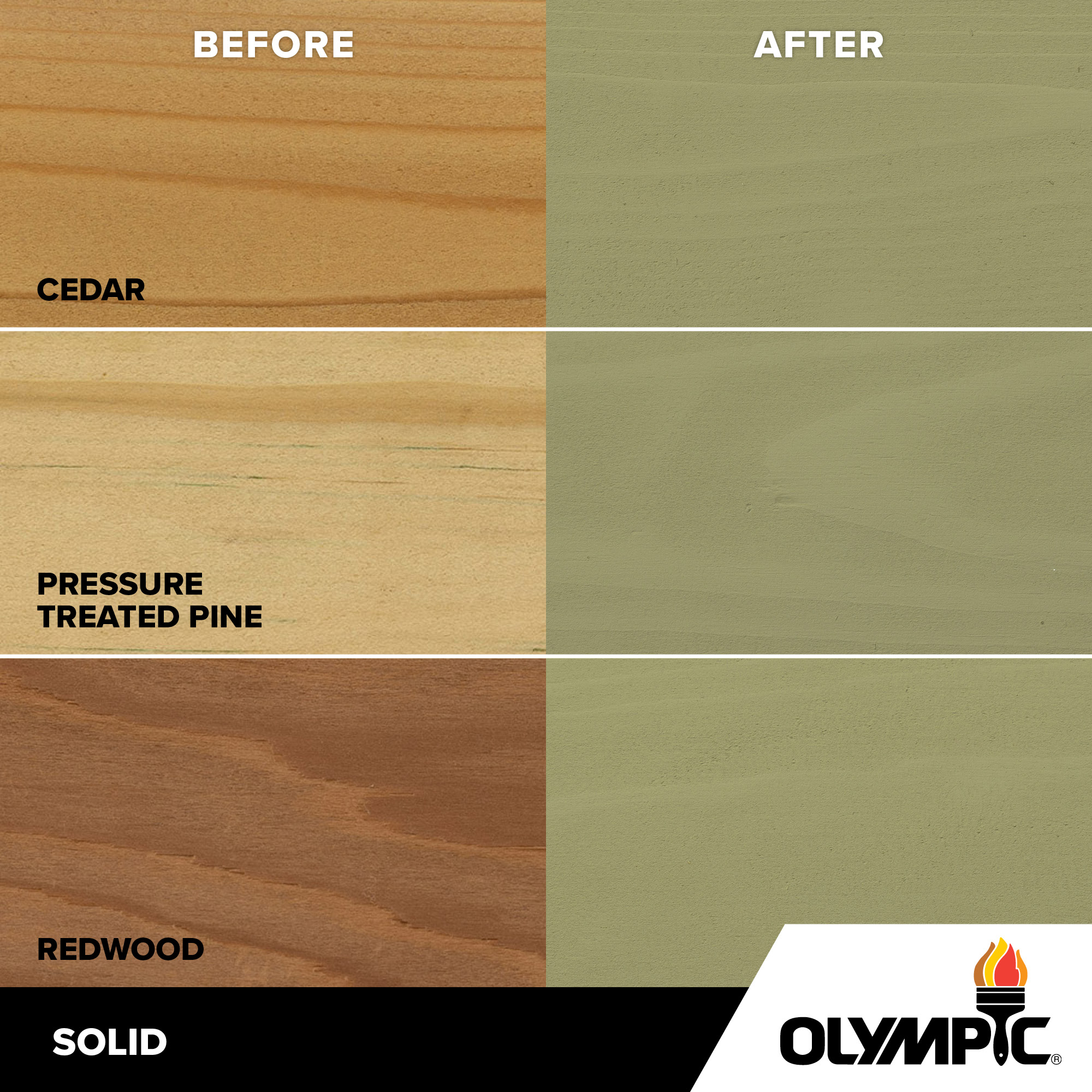 Exterior Wood Stain Colors - Gray Jade - Wood Stain Colors From Olympic.com