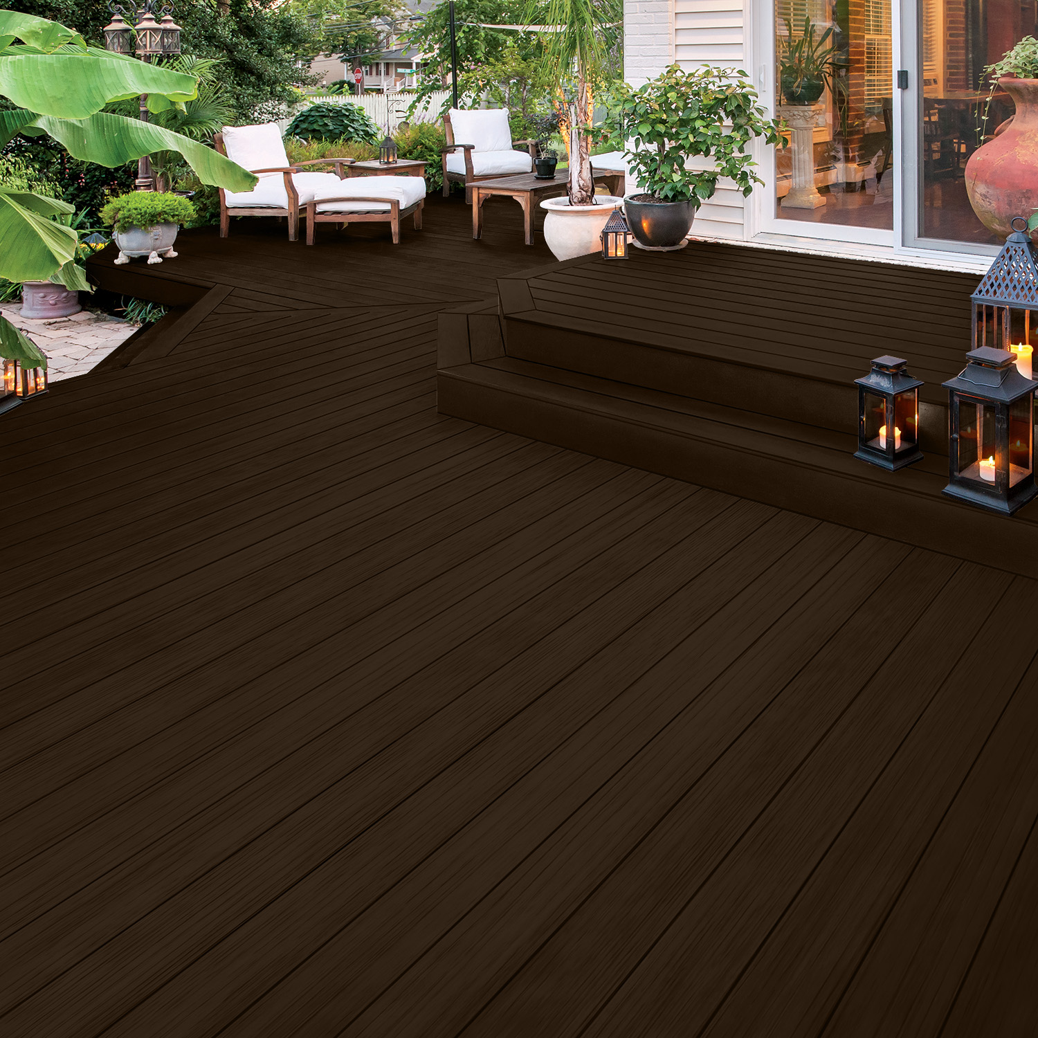 Exterior Wood Stain Colors - Oxford Brown - Wood Stain Colors From Olympic.com